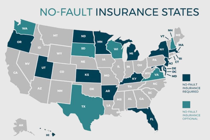 Did Your Car Accident Happen in a No-Fault State? - Dailey Law Firm