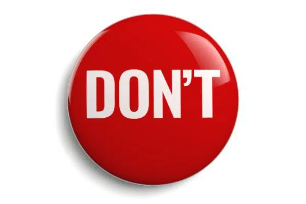 5 tips for what not to do after a car accident